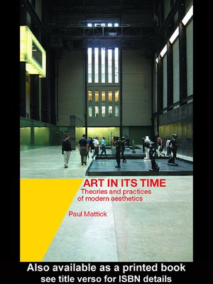 cover image of Art In Its Time